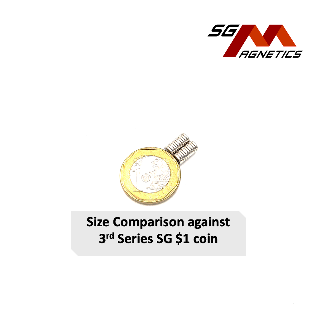 5x1mm N52 - Neodymium Disc Magnets - 20pcs