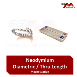 Neodymium diametric/Thru Length