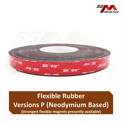 Flexible Neodymium Tape - Grade P