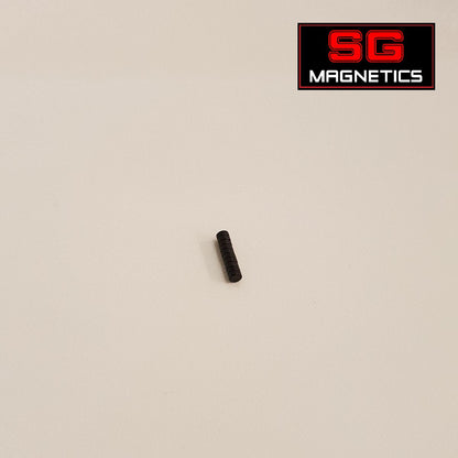 2.2x0.95mm - Black Epoxy Coated (SH) Disc Neodymium Magnets - 25pcs/pack