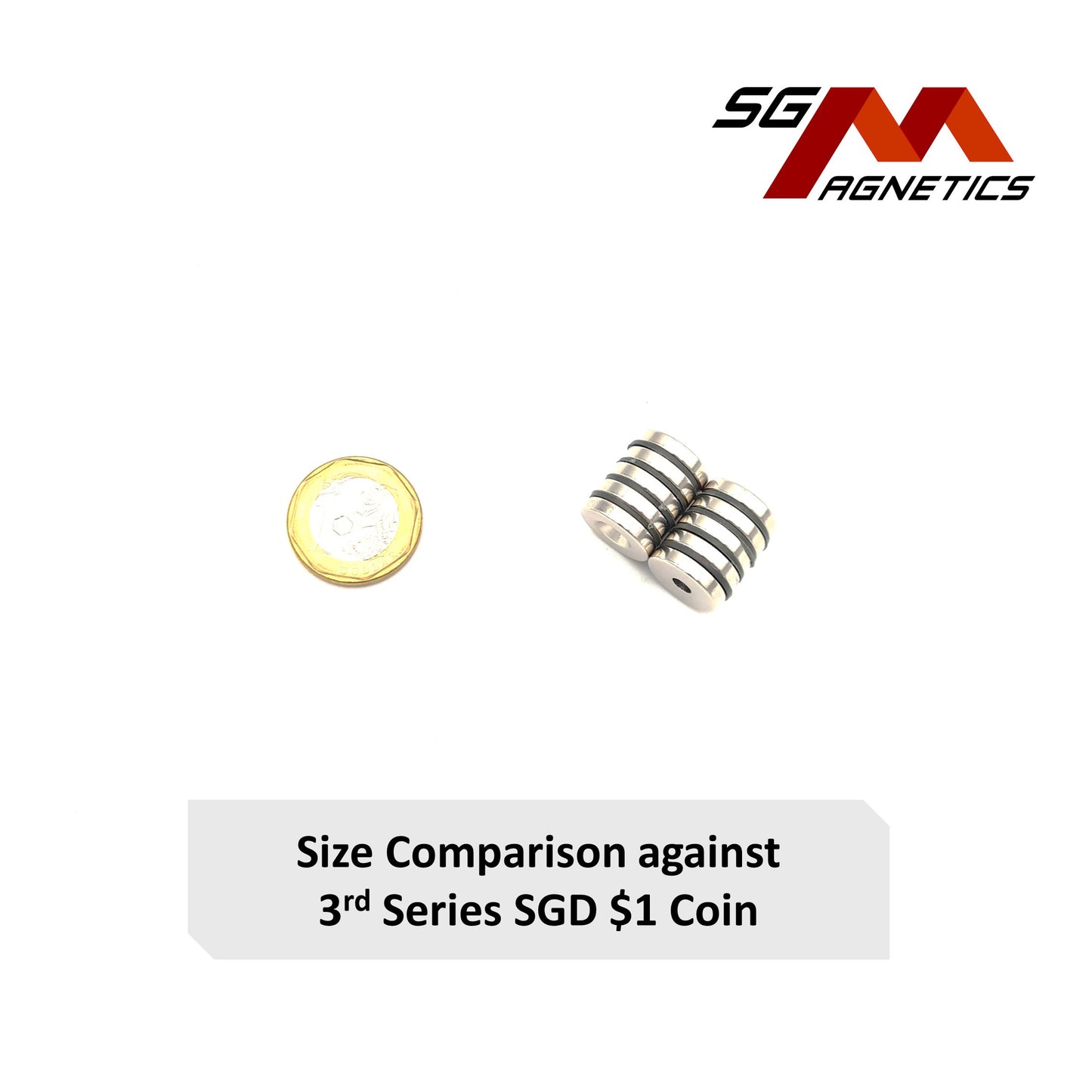 15x3-4/7 N35 - Neodymium Countersunk Disc Magnets - 10pcs