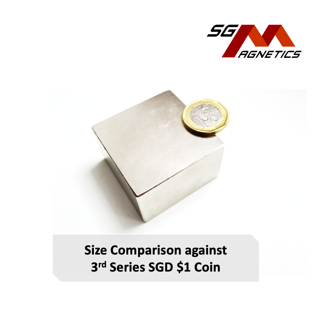 50x50x30mm N52 - Neodymium Block Magnets - 1piece