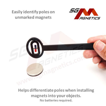 Magnetic Pole Detector - Manual Magnet North South Pole Identifier Stick