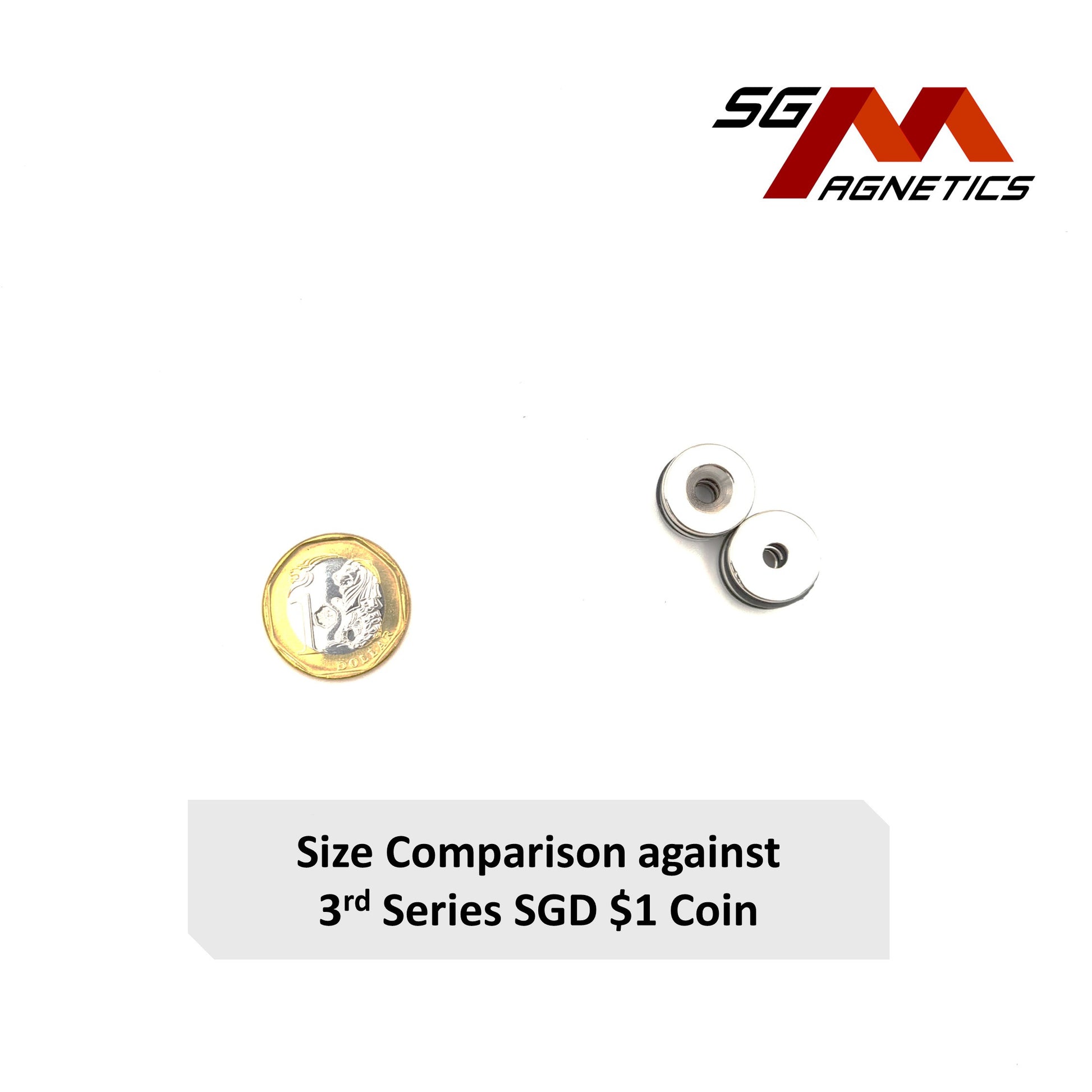 15x3-4/7 N35 - Neodymium Countersunk Disc Magnets - 10pcs