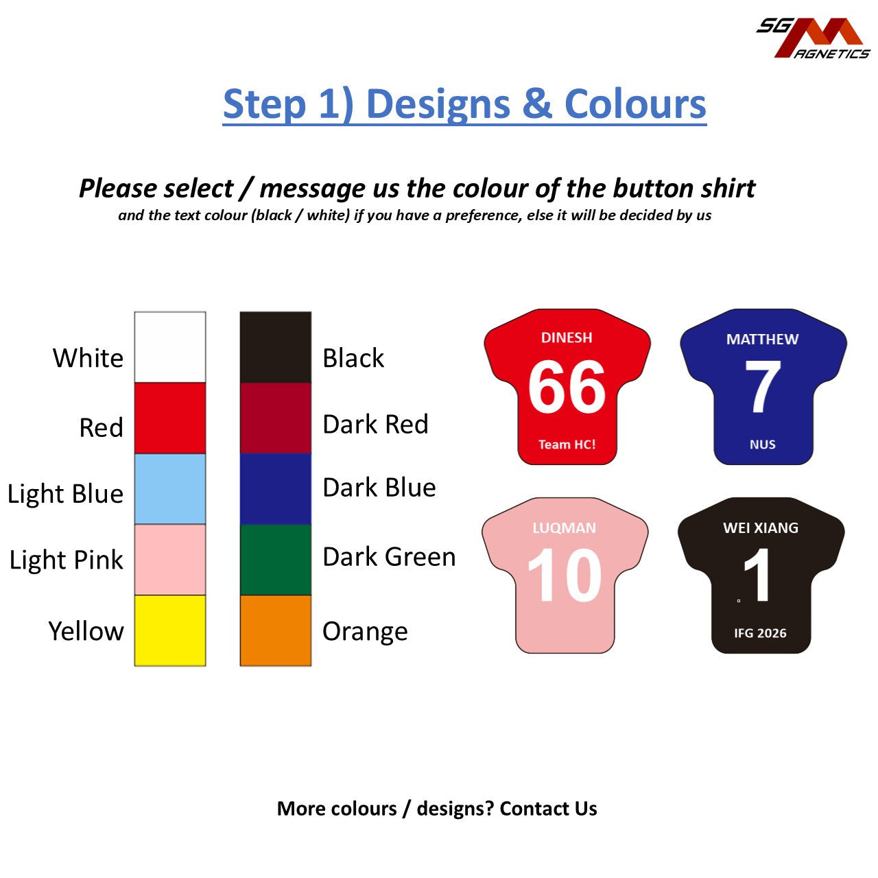 Personalized Jersey Magnets - Tshirt Button Magnet Custom Photo