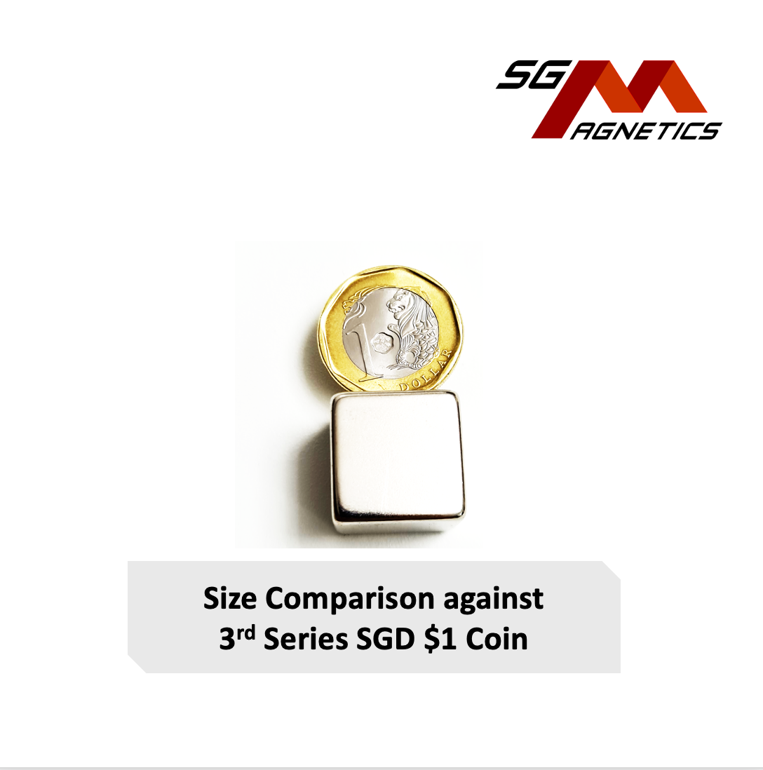 20x20x20mm N35 - Neodymium Block Magnets - 1piece
