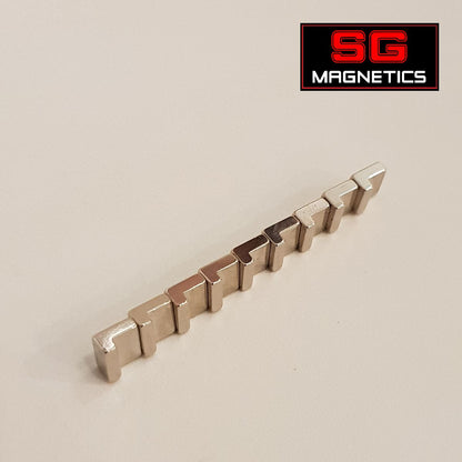 6.2x3.7x5.9mm N52 - Special Shaped Magnets 5pcs/pack