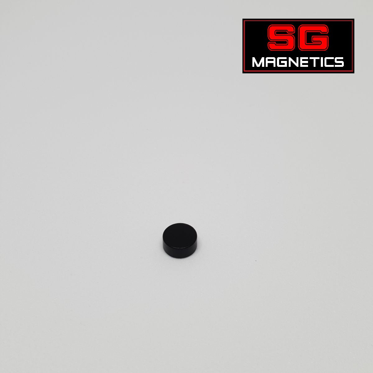 6x2.65mm N42SH - Black Epoxy Coated SH Disc Neodymium Magnets - 10pcs