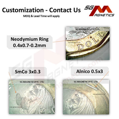 2x1.5x0.5mm N52 - Micro Magnets - Block - 10pcs