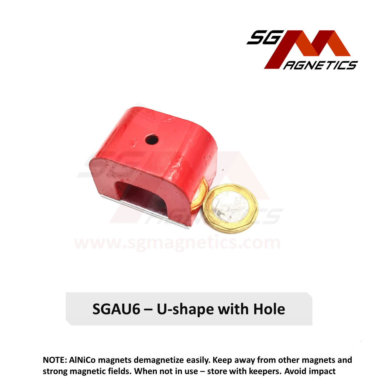 45mm - AlNiCo Horseshoe Powers Ushape - Similar to Eclipse E813