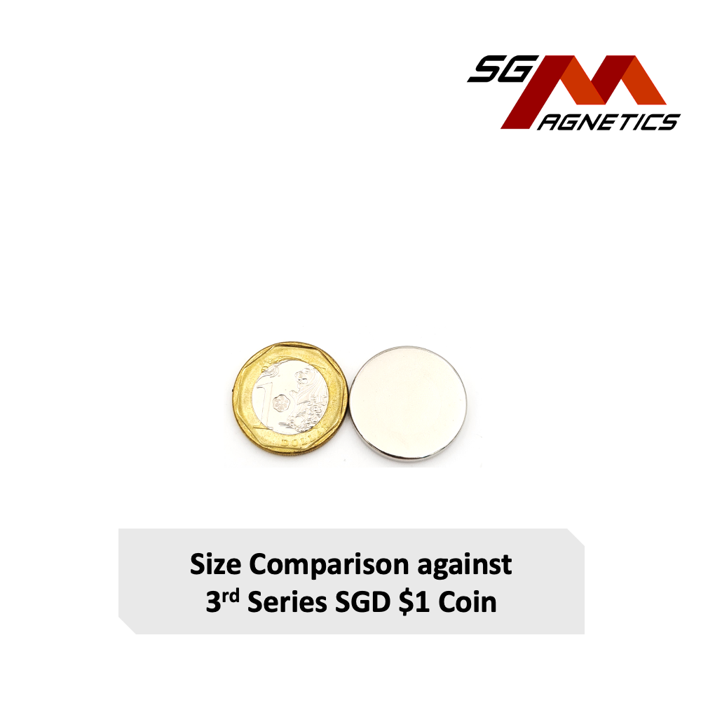 25x3mm N48 - Neodymium Disc Magnets - 4pcs