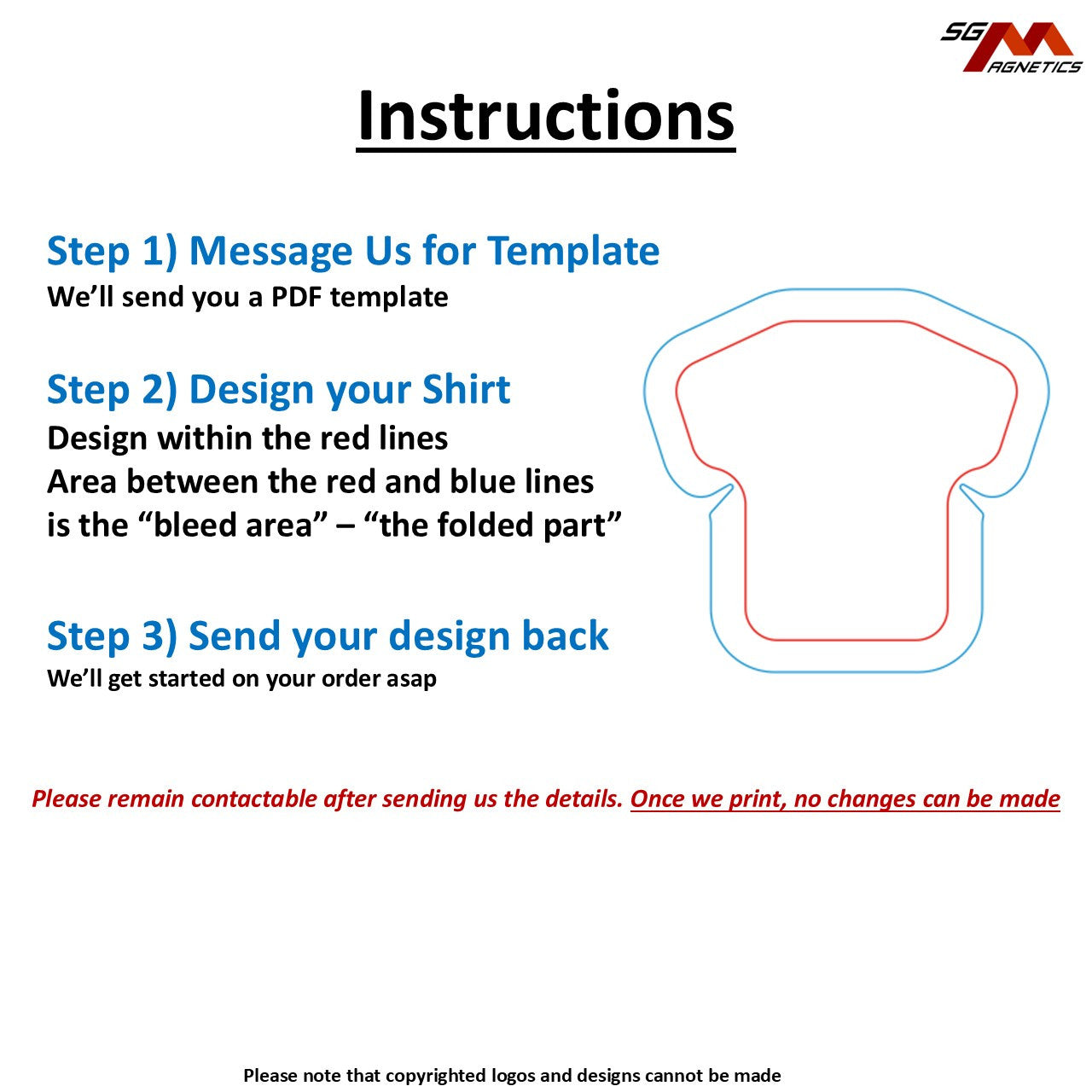 Custom T-shirt Magnets - Design Your Own Fridge Magnet