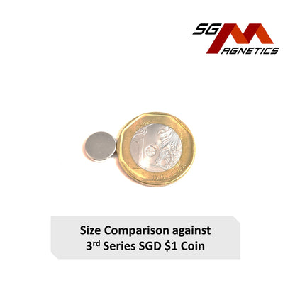 10x2mm N52 - Neodymium Disc Magnets - 10pcs