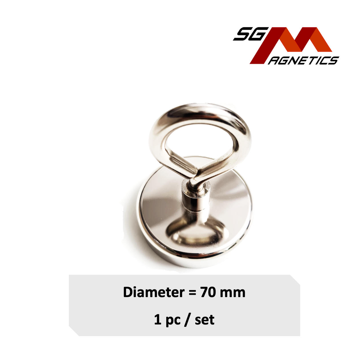 70mm Eyelag Pot SGNPF70 - Neodymium Magnet - 1pc