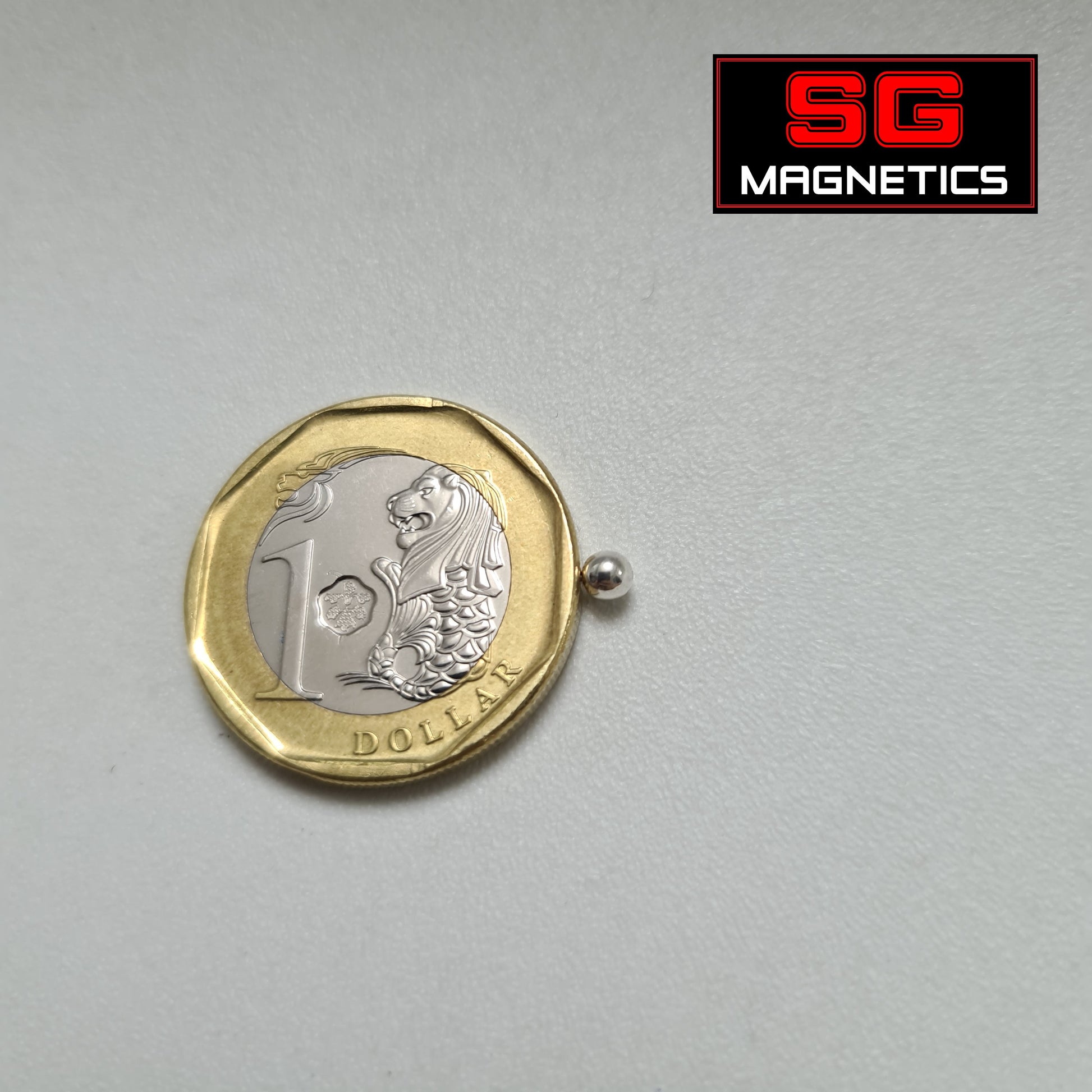 3mm N35 - White Coloured Neodymium Sphere Magnets - 25pcs