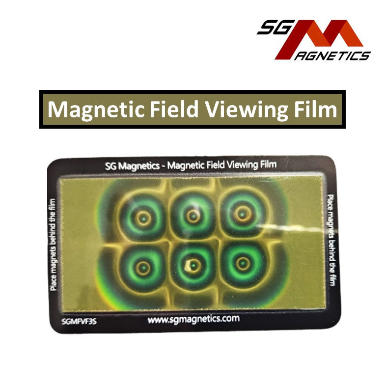Magnetic Field Viewing Film - Magnet Viewer Sheet