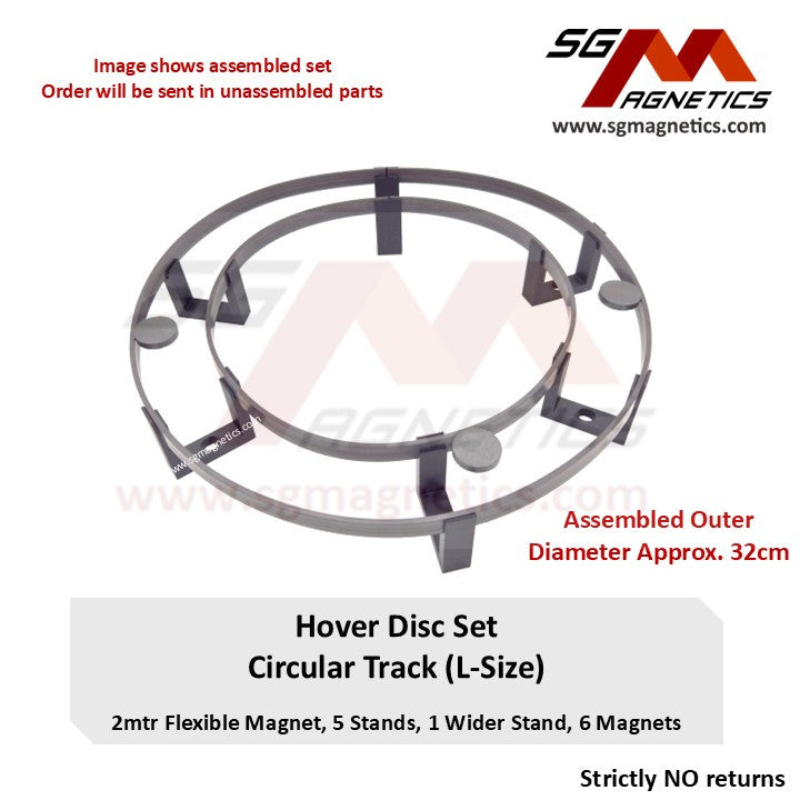 Levitating Magnet Hover Disc Experiment - MagLev Train Experiment 2