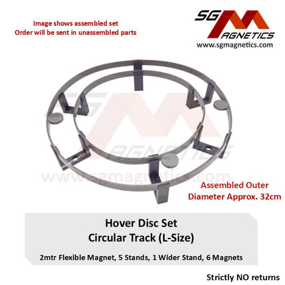 Levitating Magnet Hover Disc Experiment - MagLev Train Experiment 2