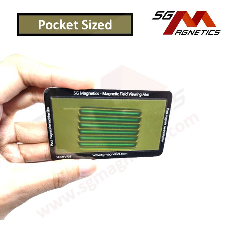 Magnetic Field Viewing Film - Magnet Viewer Sheet