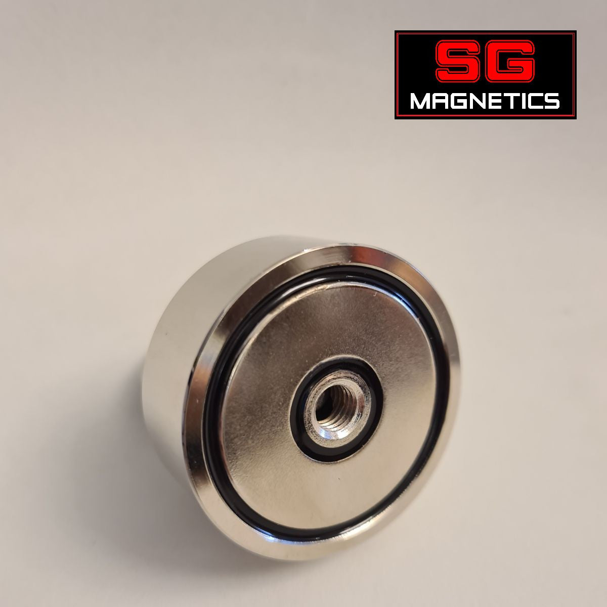 D48 Neodymium Pot Magnet SGNFD48 - Dual Eyebolt - 1pc