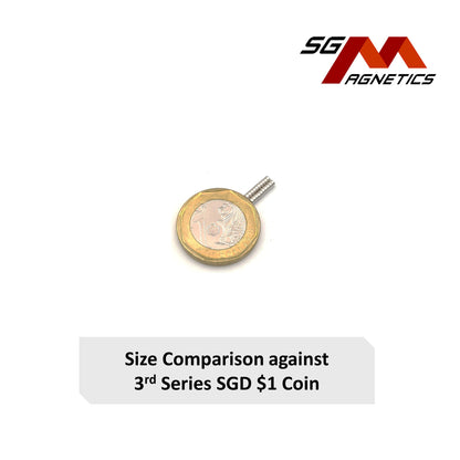 2x1mm N42 - Neodymium Disc Magnets - 20pcs