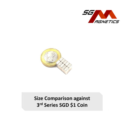 10x5x3mm N35 - Neodymium Block Magnets - 10pcs