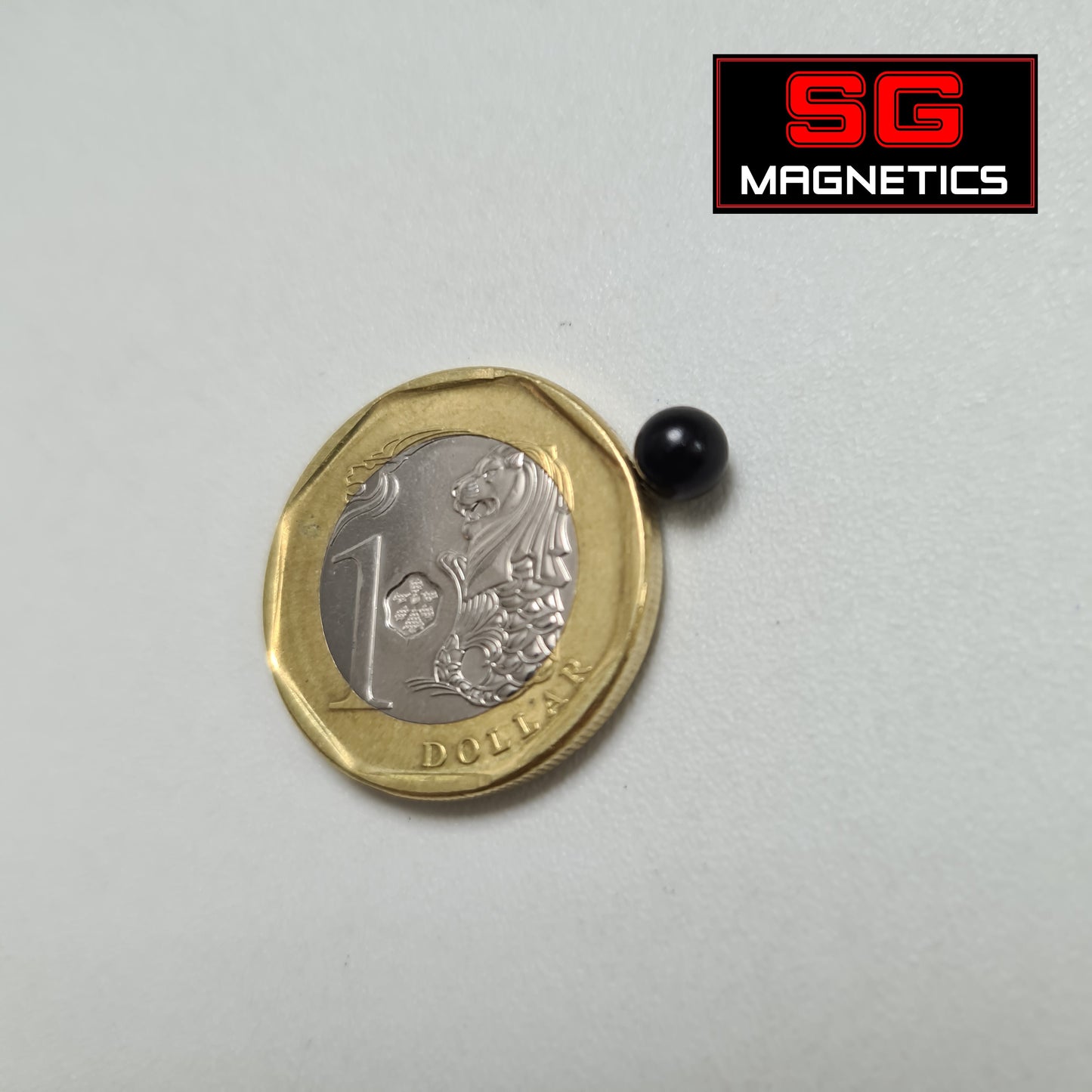 5mm N35 - Black Coloured Neodymium Sphere Magnets -25pcs