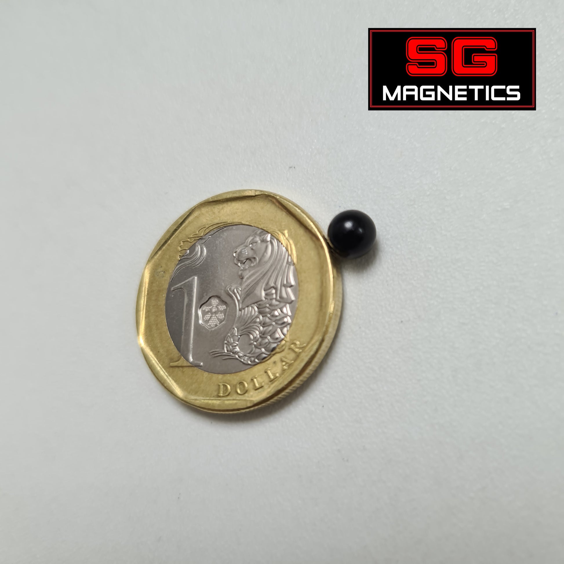 5mm N35 - Black Coloured Neodymium Sphere Magnets -25pcs