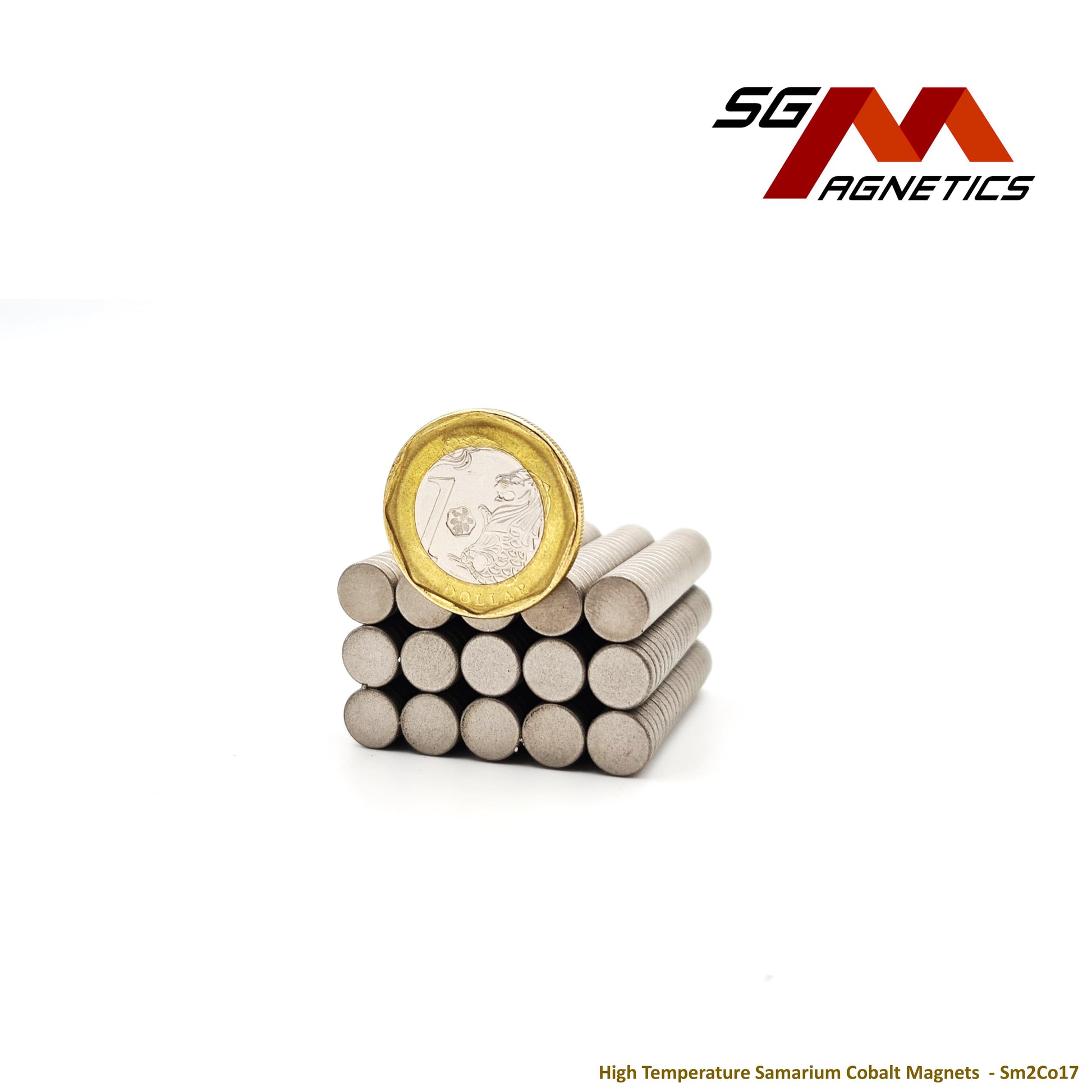 8x2mm - Samarium Cobalt SmCo Disc Magnets - 10pcs