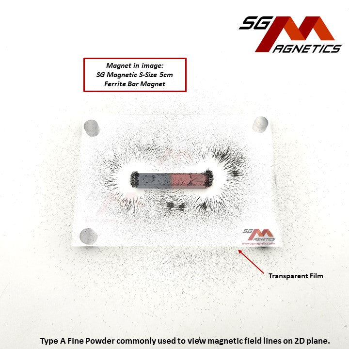Iron Powder - Magnetic Field - Coarse Bits / Fine Iron Powder Filings