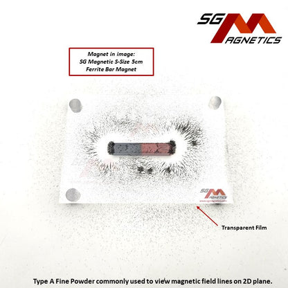 Iron Powder - Magnetic Field - Coarse Bits / Fine Iron Powder Filings