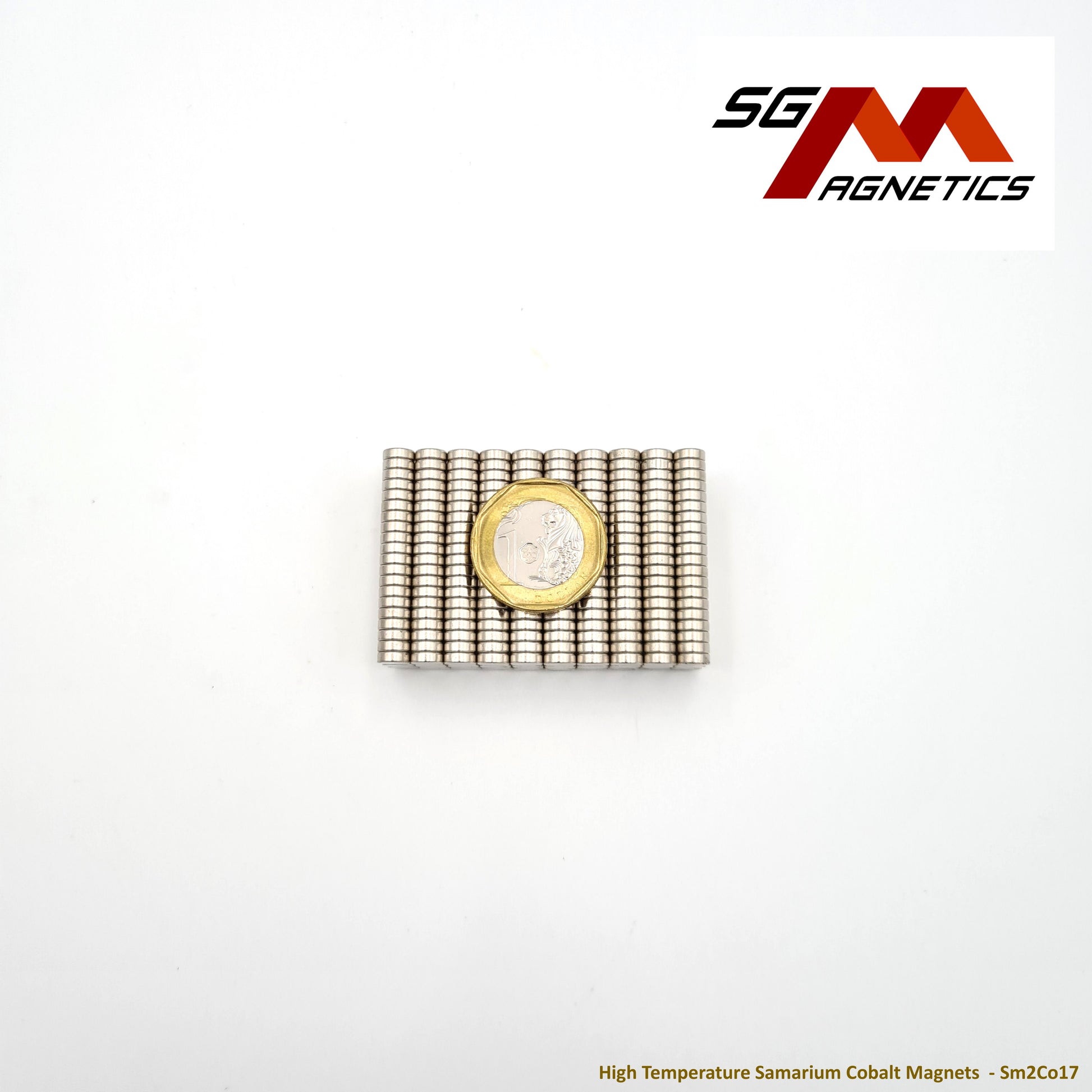 6x2mm Ni-Coated - Samarium Cobalt SmCo Disc Magnets - 10pcs