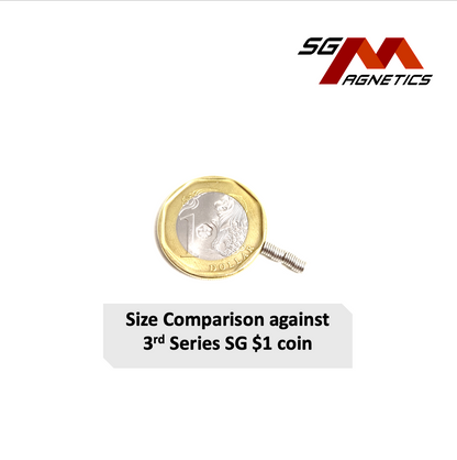 3x1mm N35 - Neodymium Disc Magnets - 20pcs