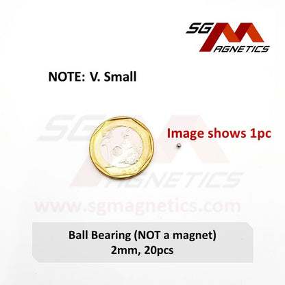 Ball Bearings (Magnetic, NOT Magnet)