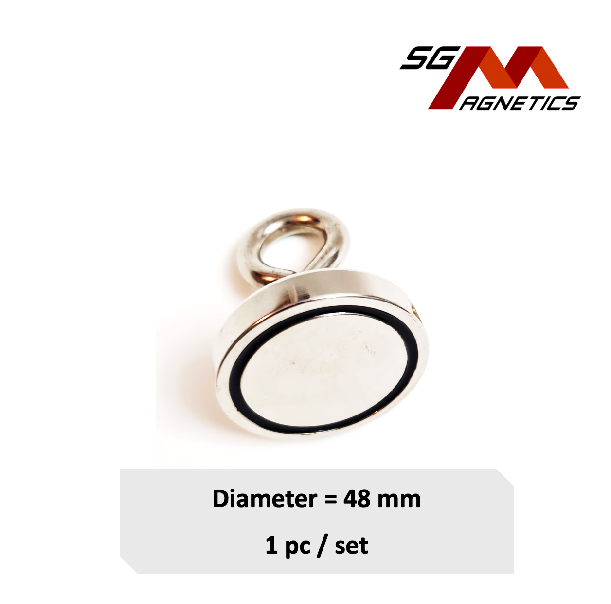 48mm Eyelag Pot SGNPF48 - Neodymium Magnet - 1pc