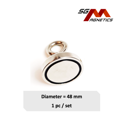 48mm Eyelag Pot SGNPF48 - Neodymium Magnet - 1pc