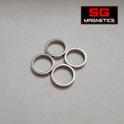 25x5-20mm - Neodymium Ring Magnets - 1piece