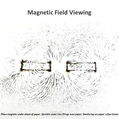 Iron Powder - Magnetic Field - Coarse Bits / Fine Iron Powder Filings