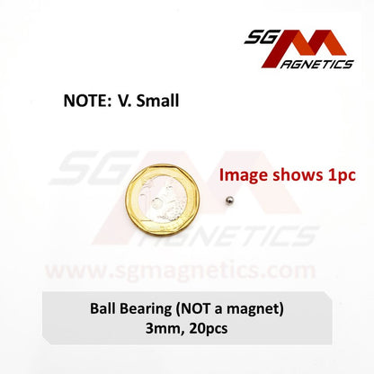 Ball Bearings (Magnetic, NOT Magnet)