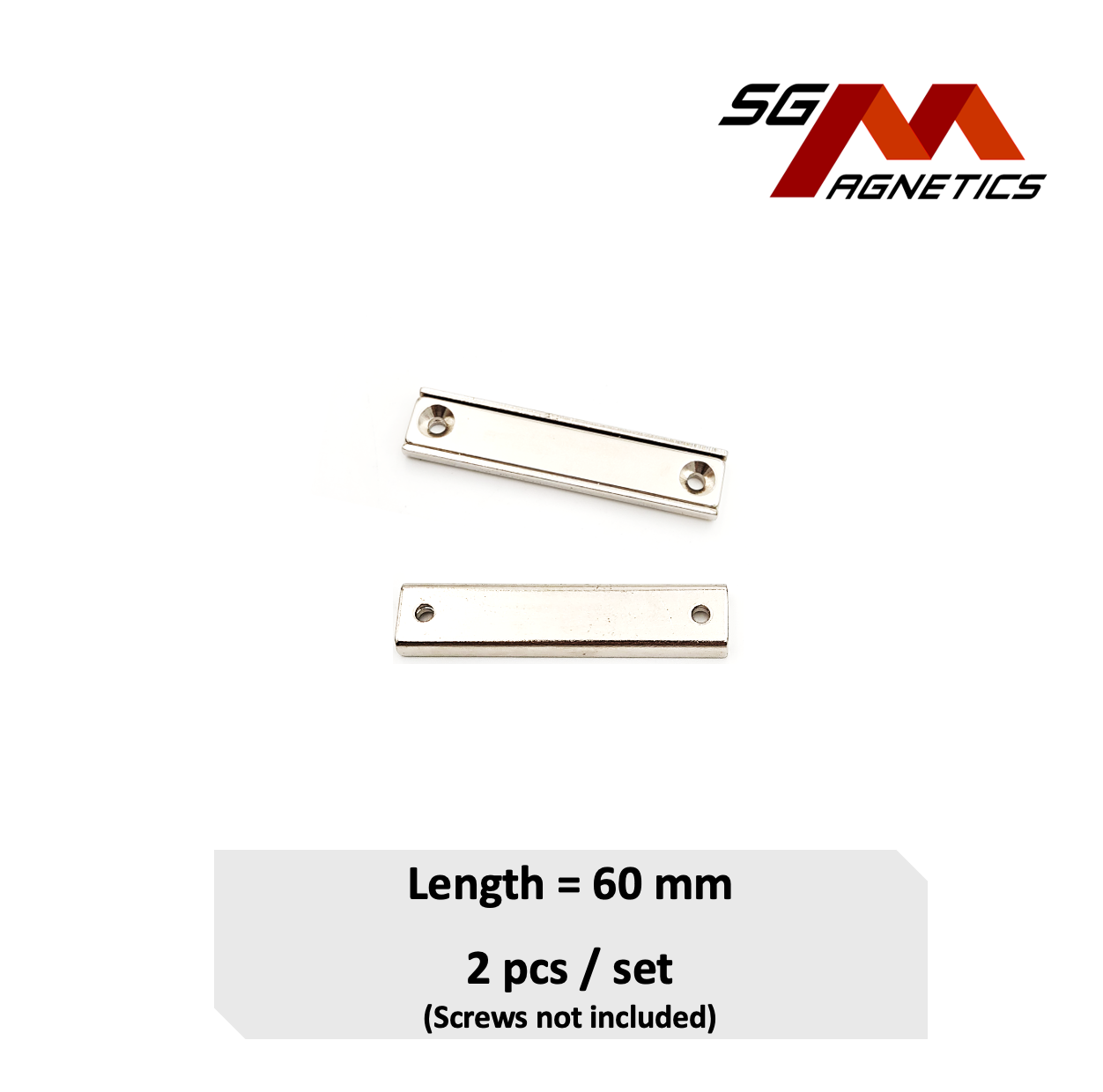 60mm Countersunk Pot SGNPL60 - Neodymium Magnet - 2pcs