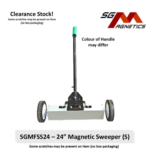 24" Magnetic Floor Sweeper with Release