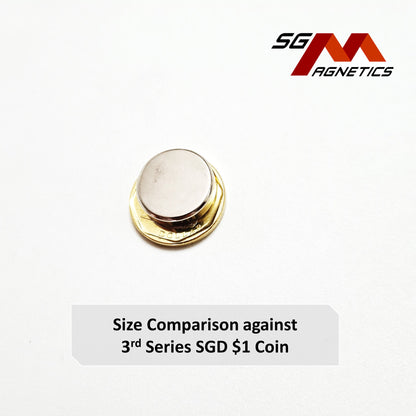 20x5mm N50 - Neodymium Disc Magnets - 4pcs