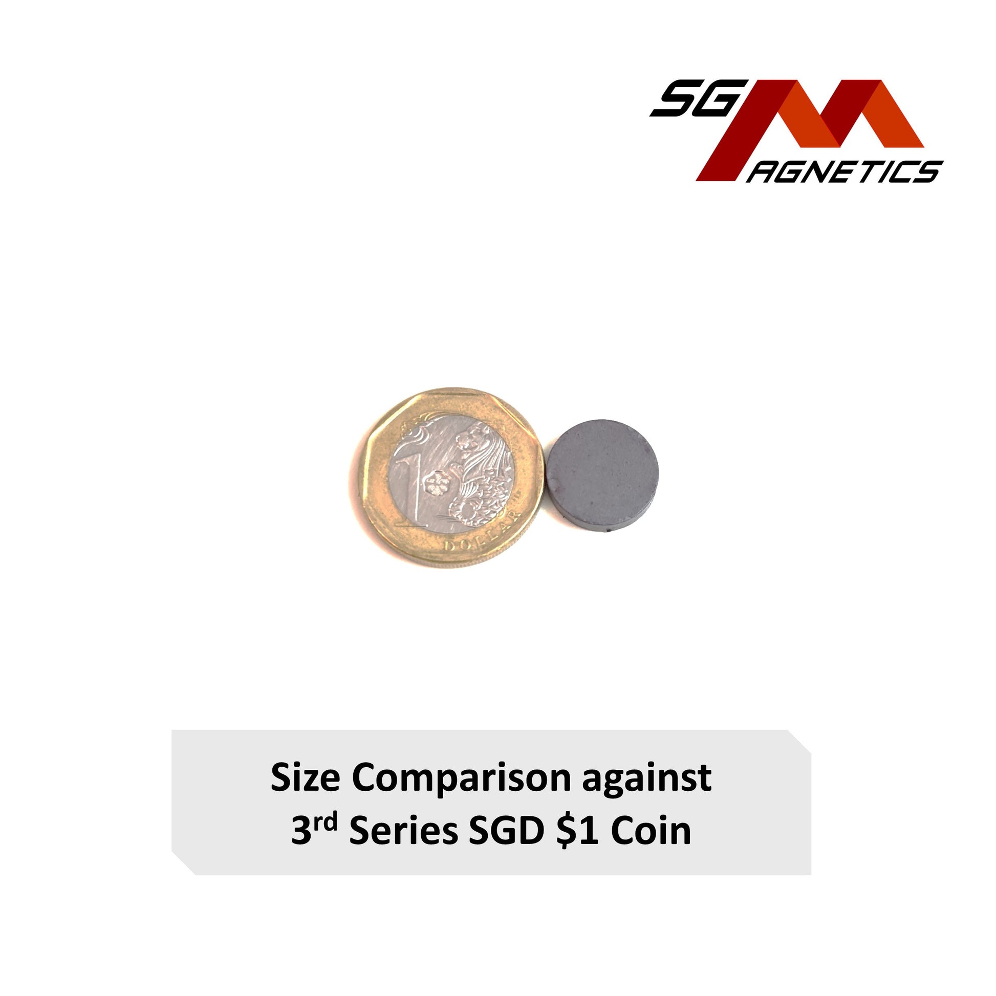 15*3mm - Ferrite Ceramic Disc Magnets - 10pcs