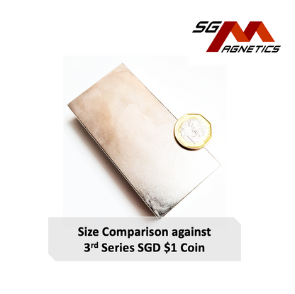 100x50x20mm N35 - Neodymium Block Magnets - 1piece