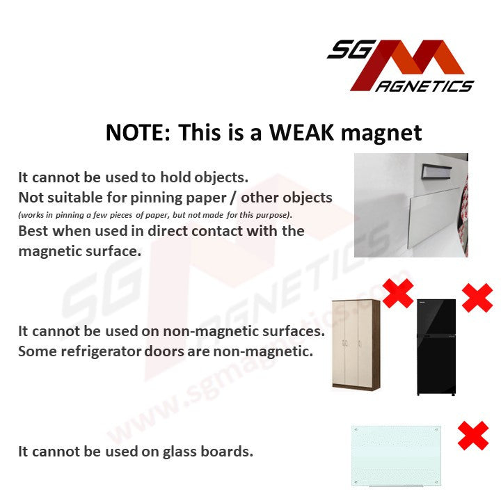 100mmx1/2" C-Profile Magnetic Labels Warehouse Racking Label - 1pc
