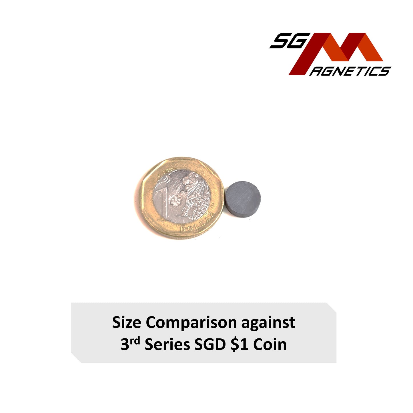 10*3mm - Ferrite Ceramic Disc Magnets - 10pcs