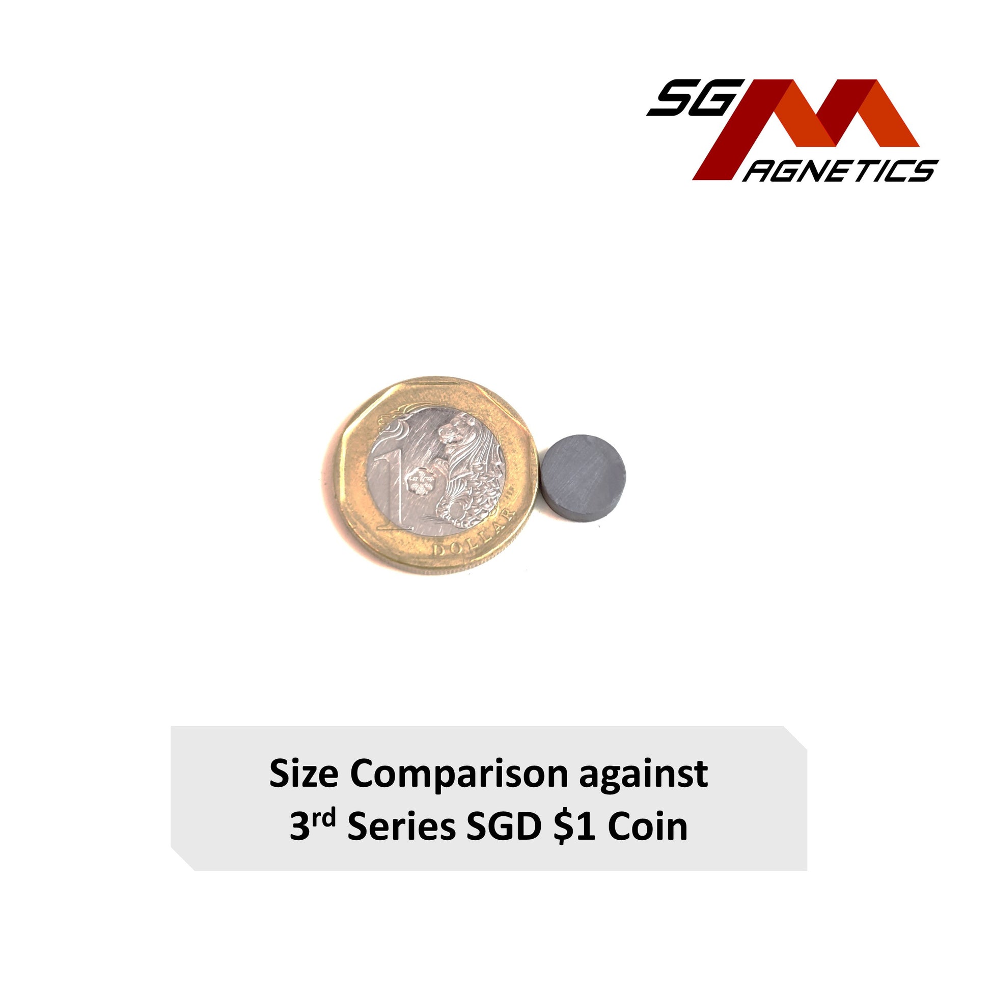 10*3mm - Ferrite Ceramic Disc Magnets - 10pcs