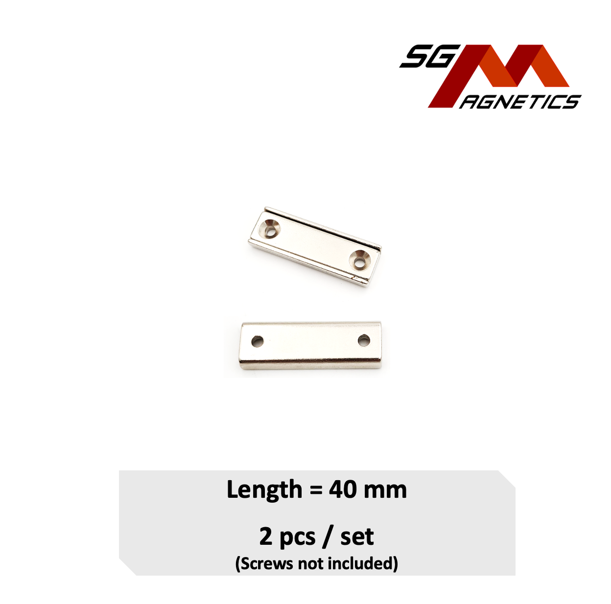 40mm Countersunk Pot SGNPL40 - Neodymium Magnet - 2pcs