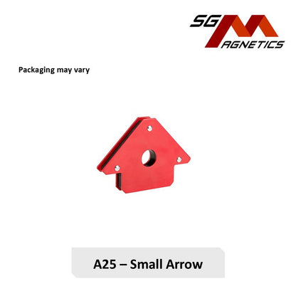 25lbs Magnetic Welding Arrow Magnet - Soldering Locator 45° 90° 135°
