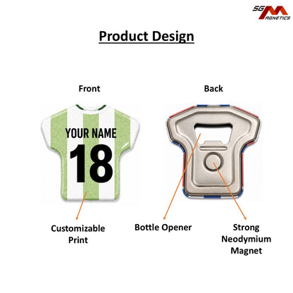 Custom T-shirt Magnets - Design Your Own Fridge Magnet